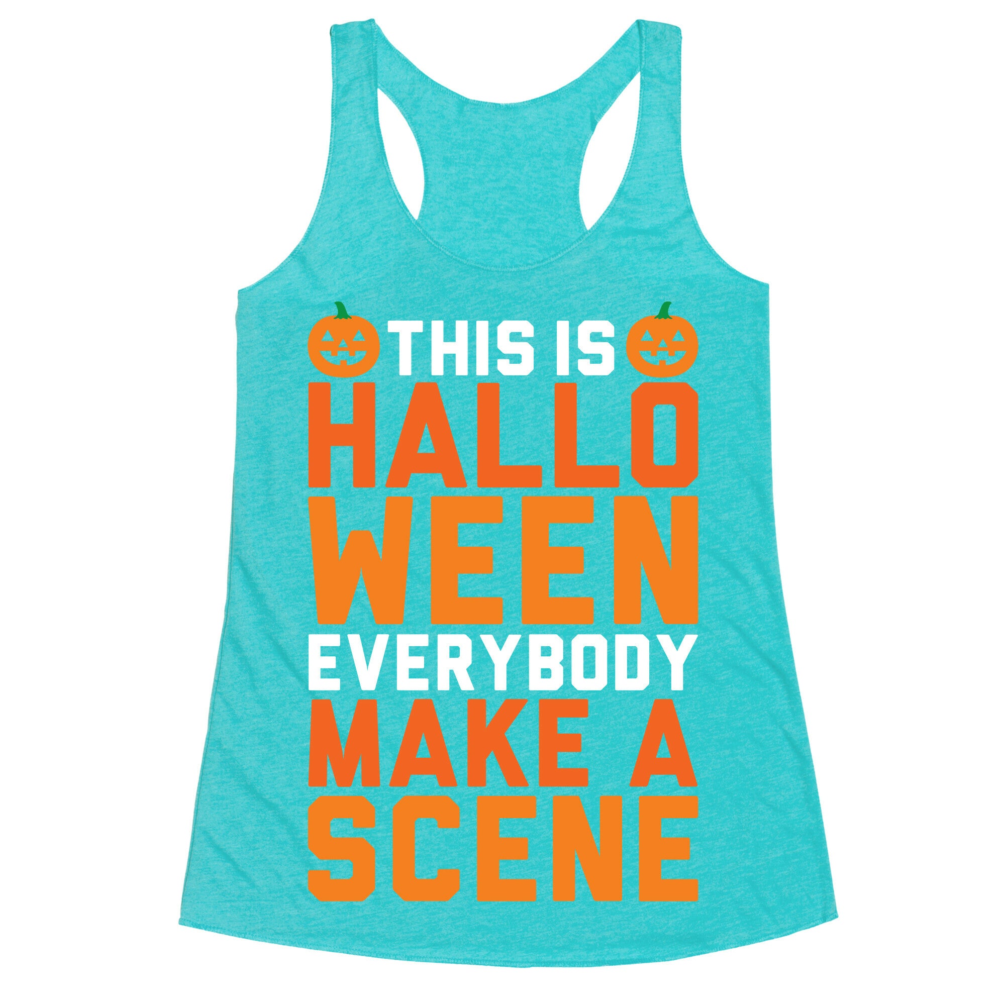 This Is Halloween Racerback Tank